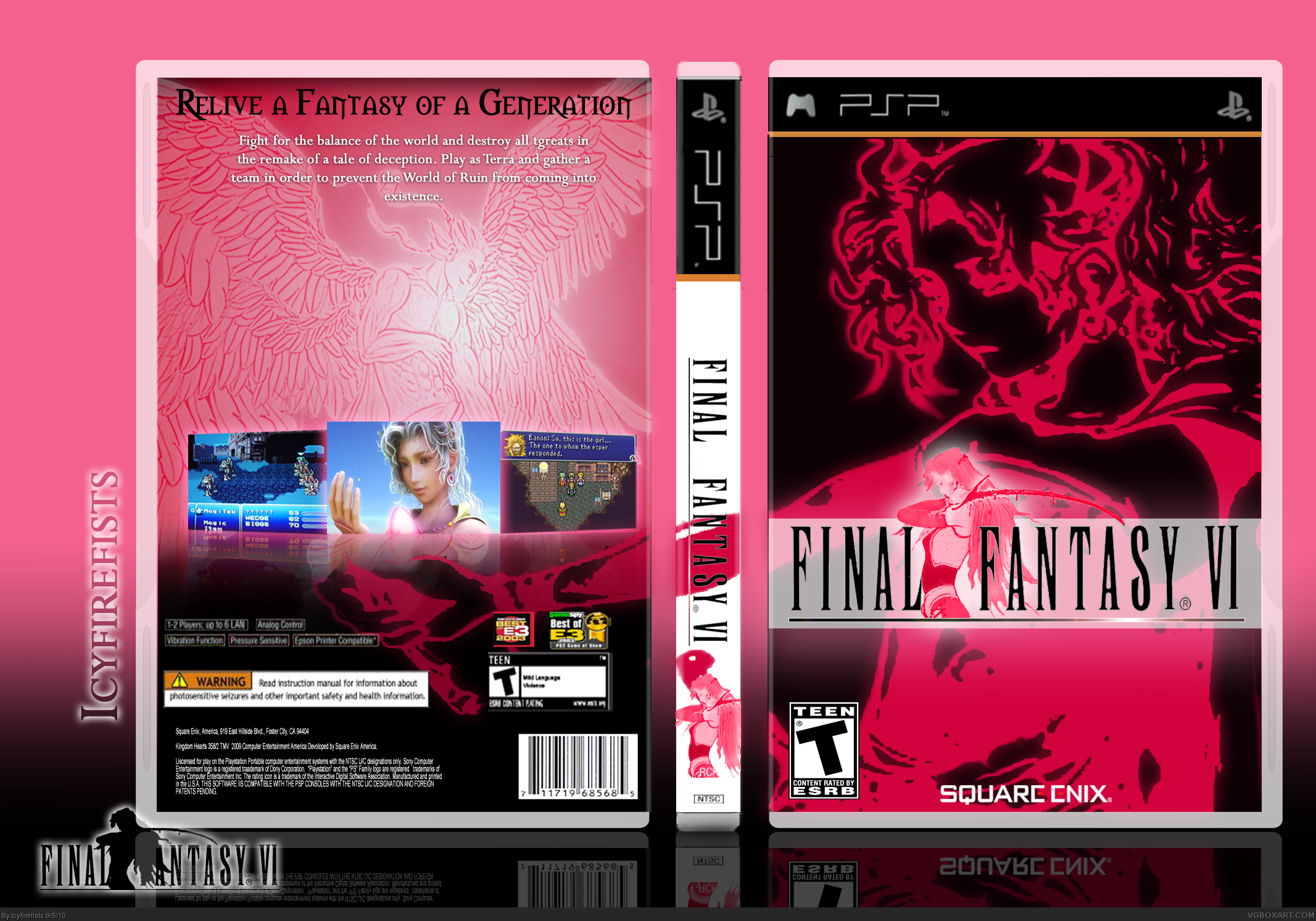 Final Fantasy VI: Anniversary Edition box cover