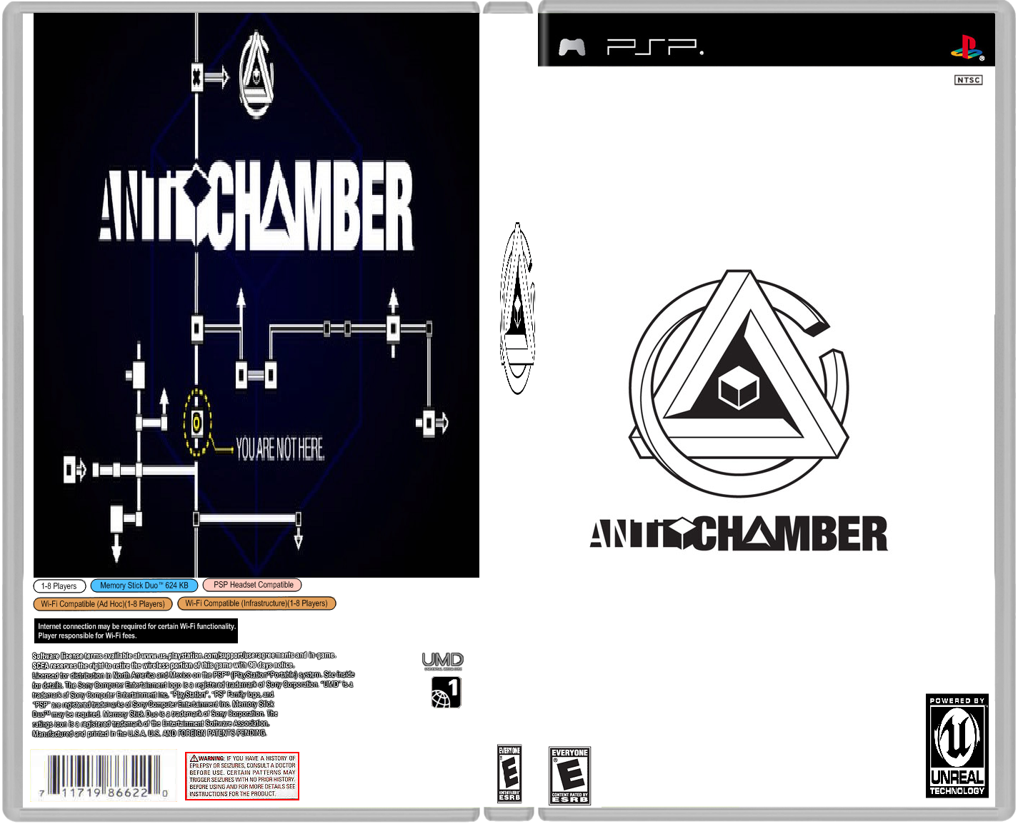 Antichamber PSP Edition box cover