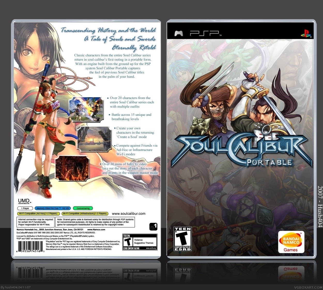 Soul Calibur Portable box cover