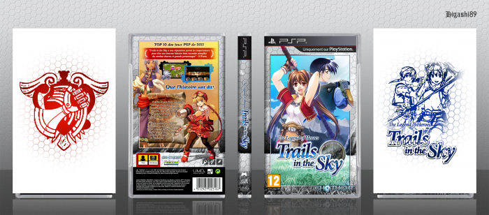 The Legend of Heroes: Trails in the Sky box art cover