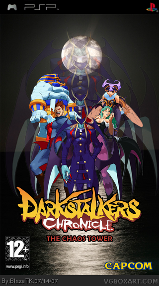 Darkstalkers Chronicle: The Chaos Tower box cover