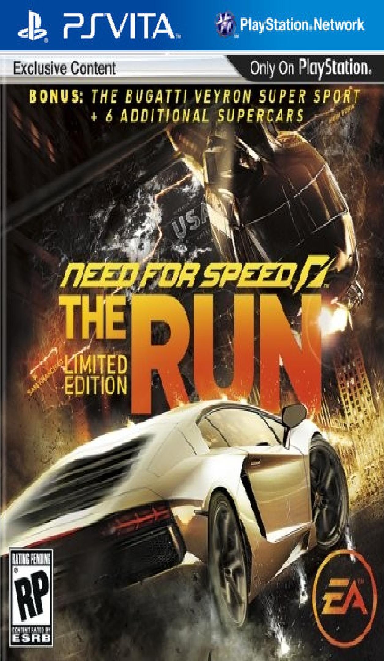 Need For Speed : The Run box cover