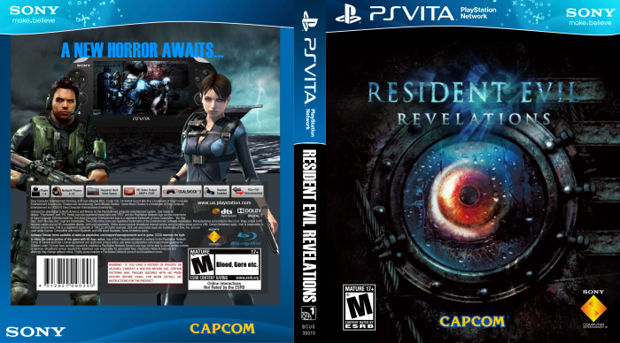 Resident Evil : Revelations box art cover