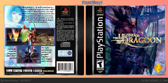 The Legend of Dragoon box art cover