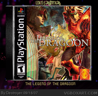 The Legend of Dragoon box cover