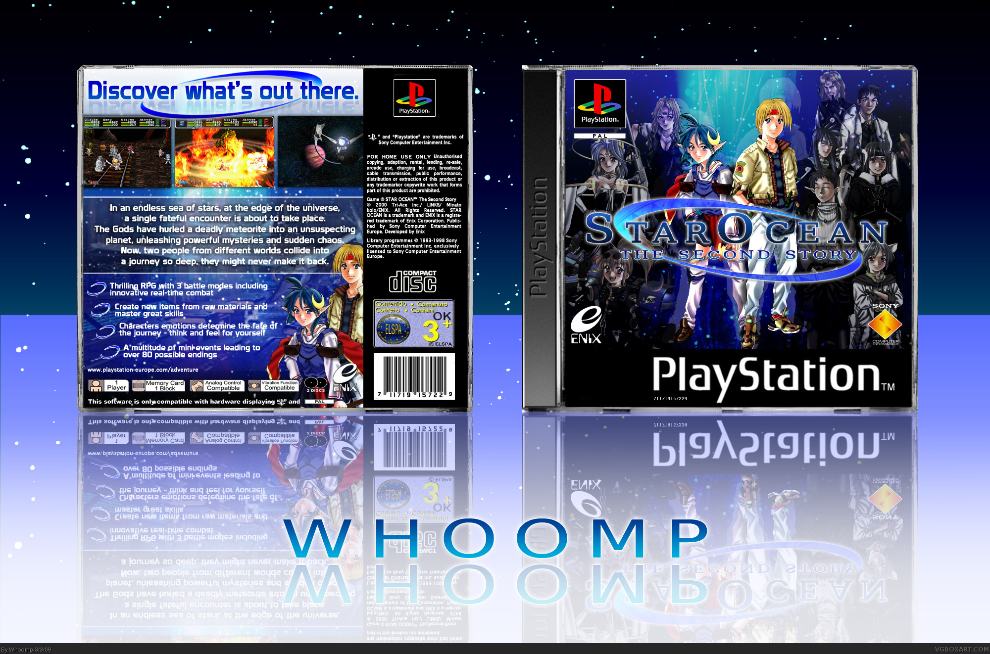 Star Ocean: The Second Story box cover