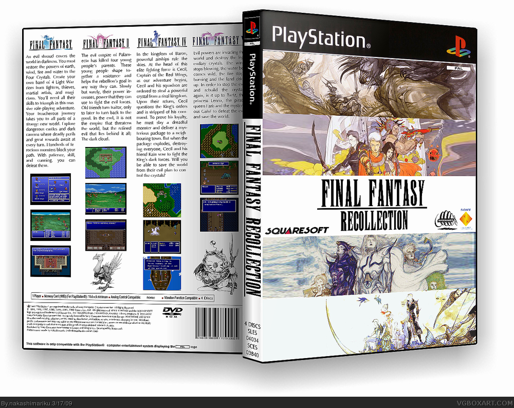 Final Fantasy Recollection box cover