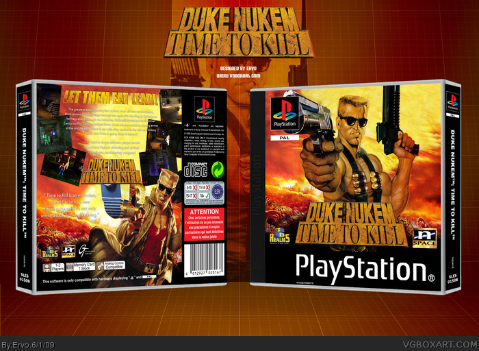 Duke Nukem: Time To Kill box art cover