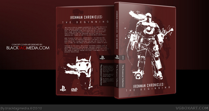 Ironman Chronicles: The Beginning box art cover
