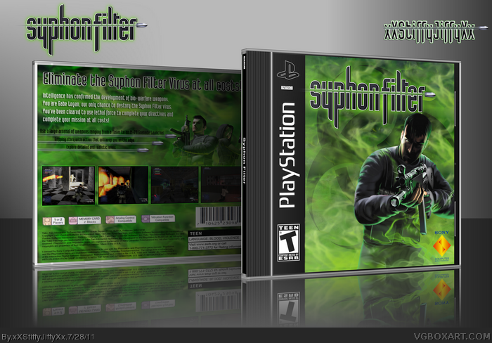 Syphon Filter box art cover