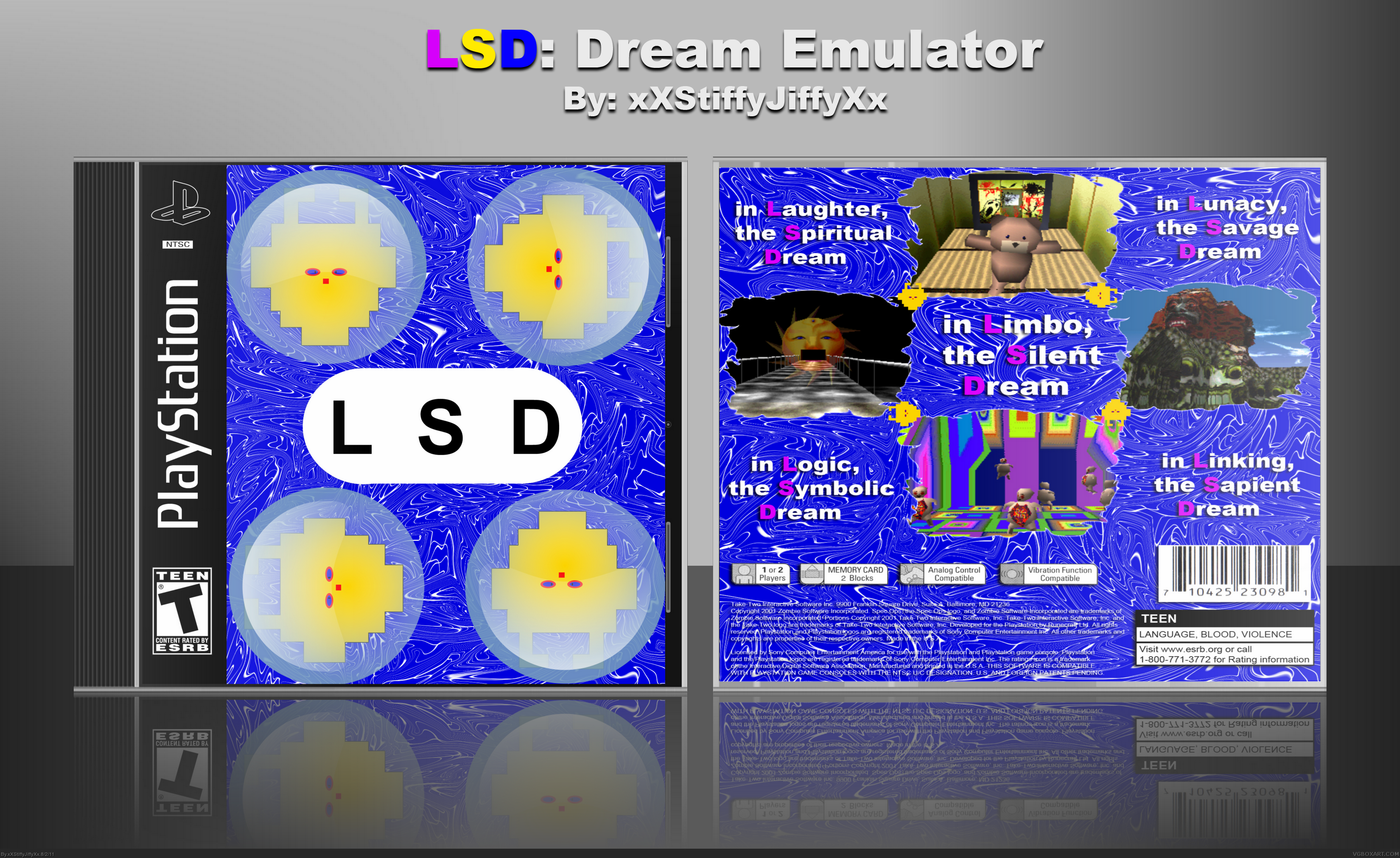 LSD: Dream Emulator box cover