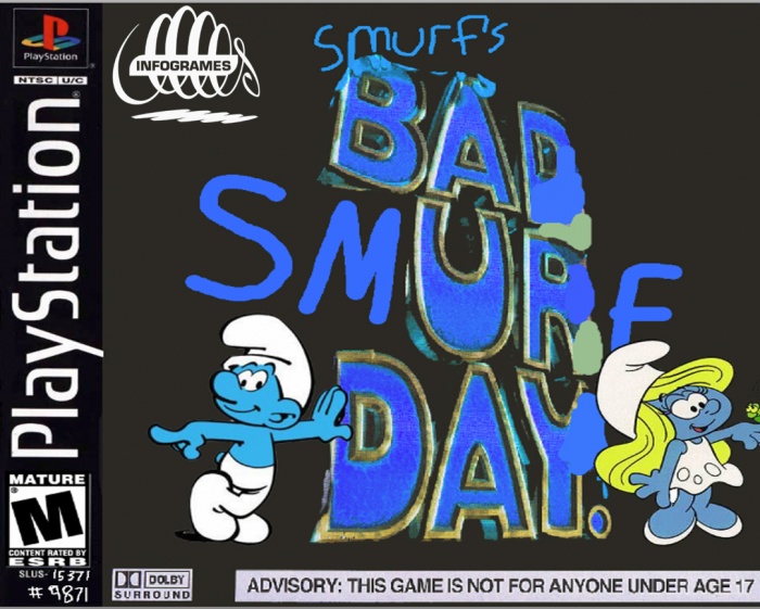 Smurf's Bad Smurf Day box art cover