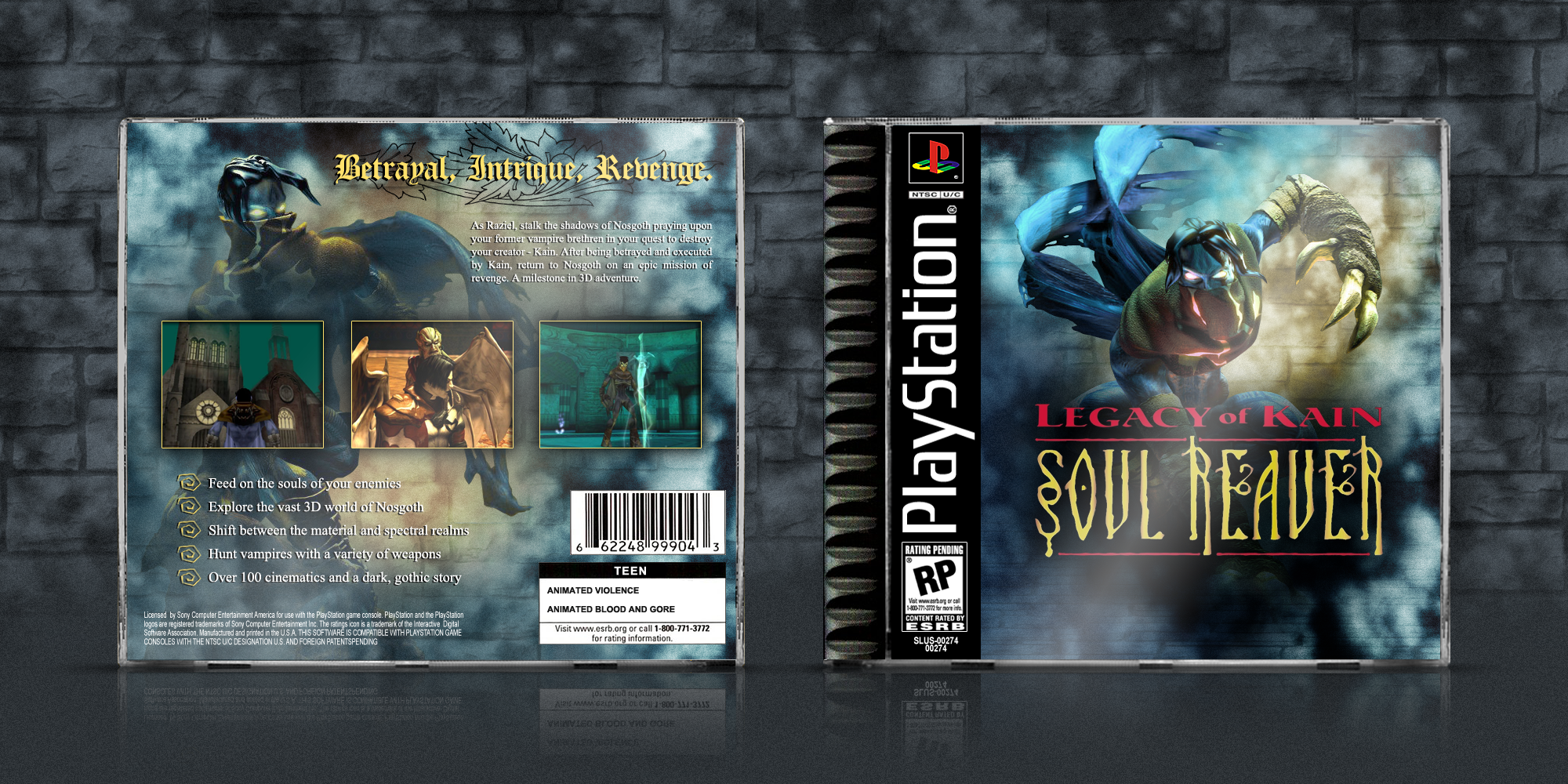 Legacy of Kain: Soul Reaver box cover