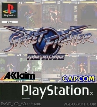 Street Fighter: The Movie box cover