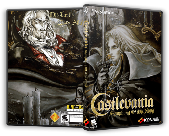 Castlevania Symphony of the Night box art cover