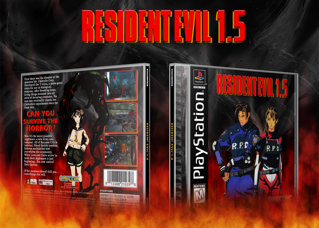 Resident Evil 1.5 box cover