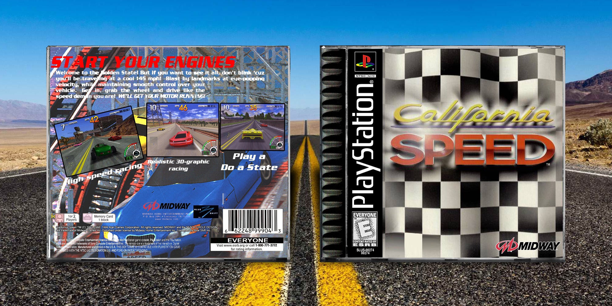 California Speed box cover