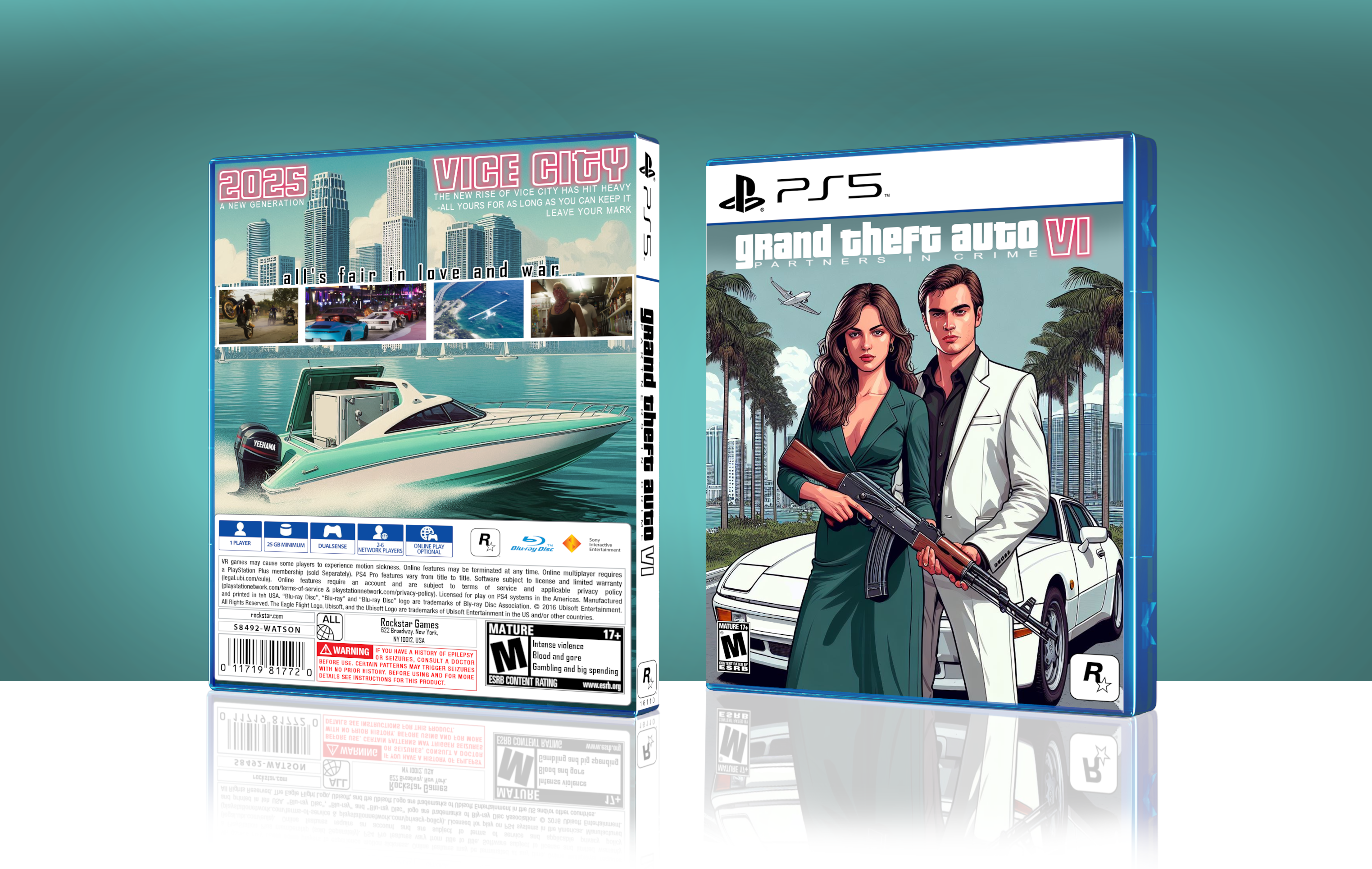 Grand Theft Auto VI box cover