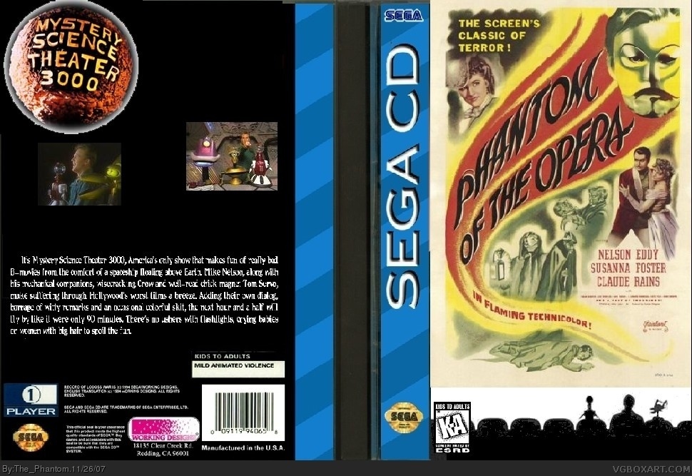 Mystery Science Theatre 3000 box cover