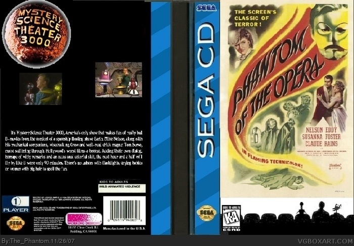 Mystery Science Theatre 3000 box art cover