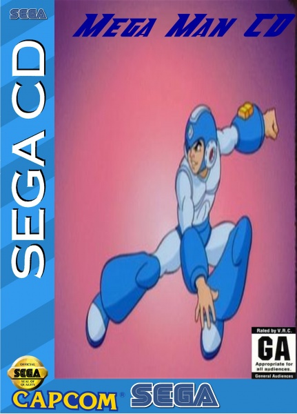 Mega Man CD box art cover
