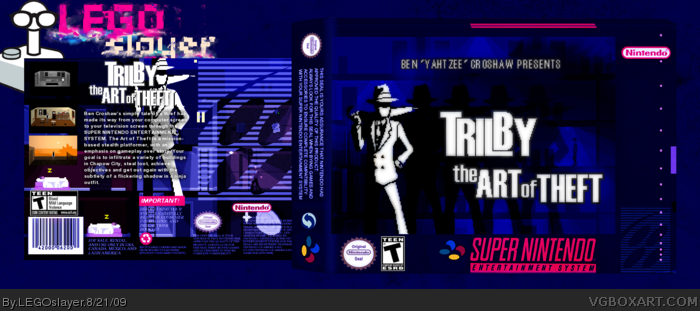 Trilby: The Art of Theft box art cover