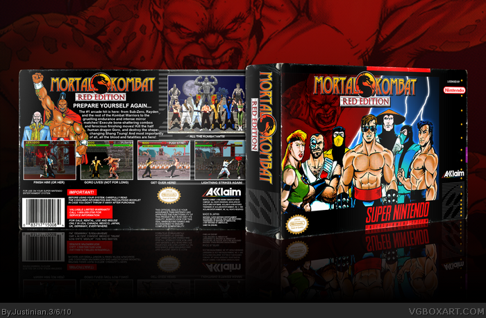 Mortal Kombat box art cover