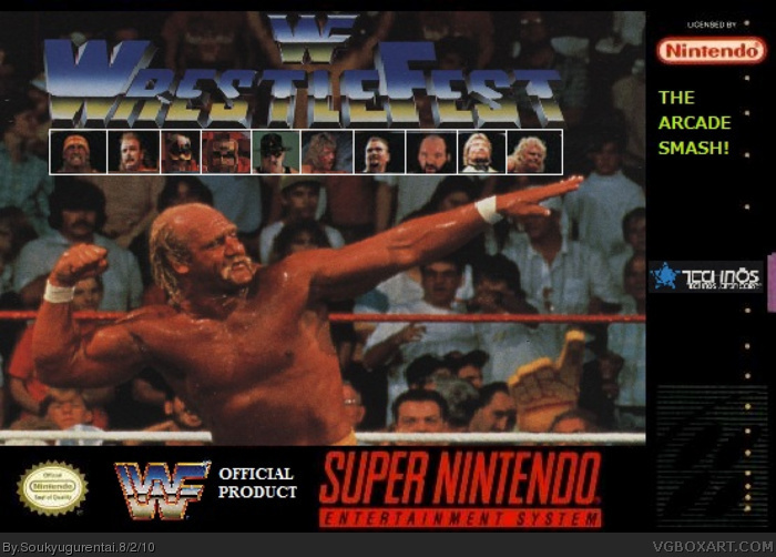 WWF Wrestlefest box art cover