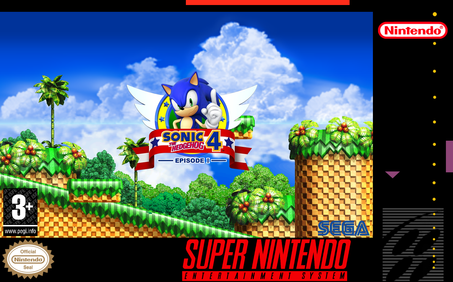 Sonic the Hedgehog 4: Episode 1 box cover