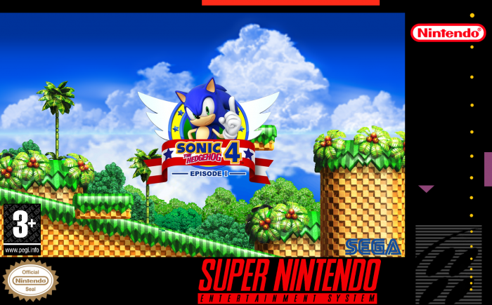 Sonic the Hedgehog 4: Episode 1 box art cover