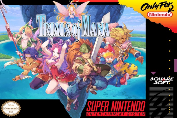Trials of Mana box art cover