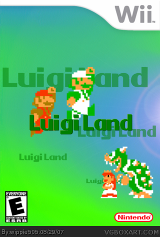 Luigi Land box cover
