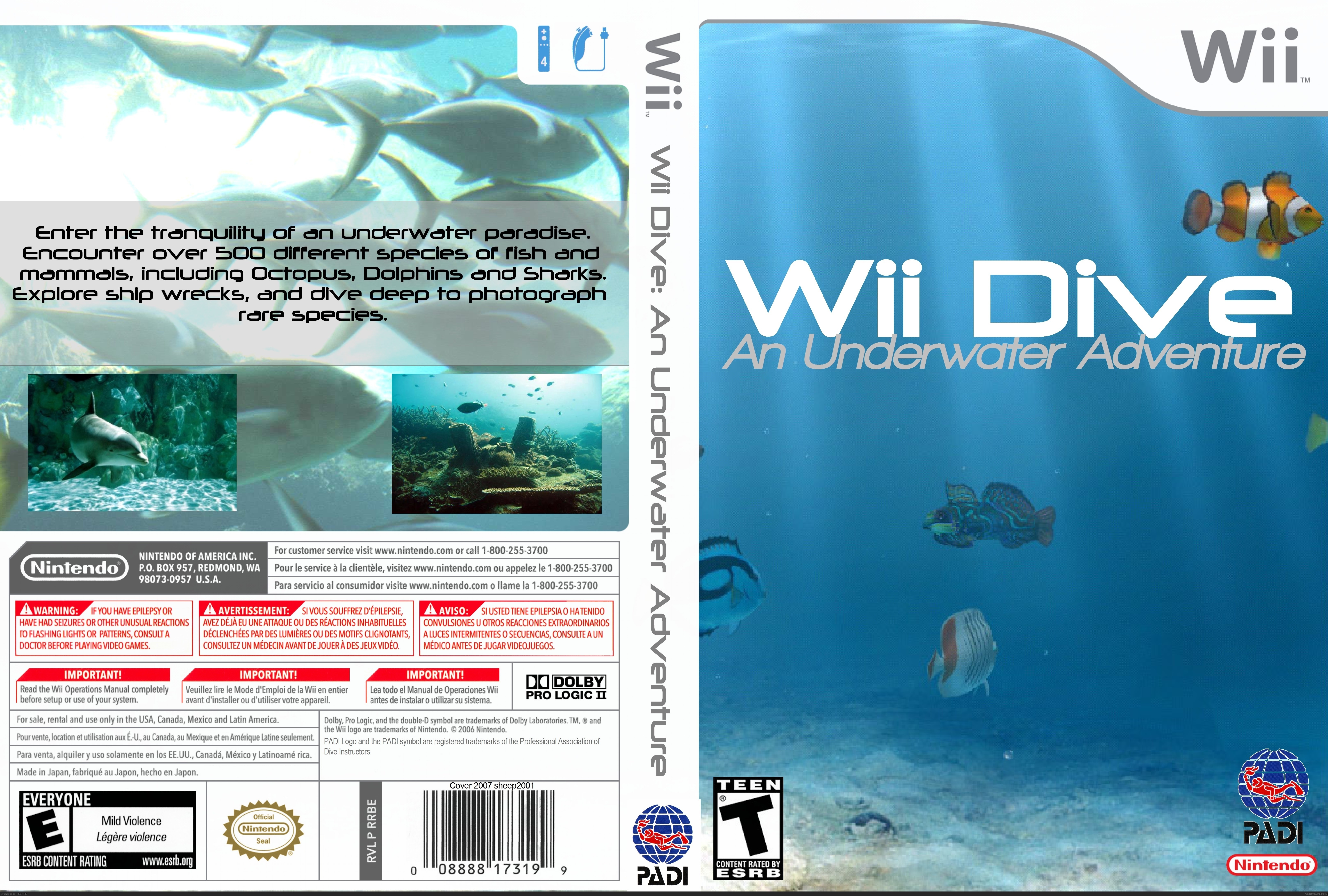 Wii Dive [CONCEPT] box cover