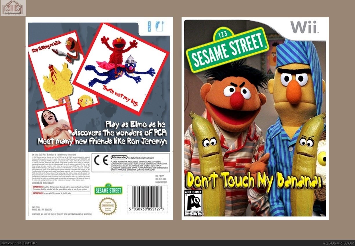 Sesame Street: Don't Touch My Banana! box cover