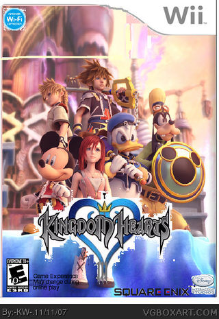 Kingdom Hearts III box cover