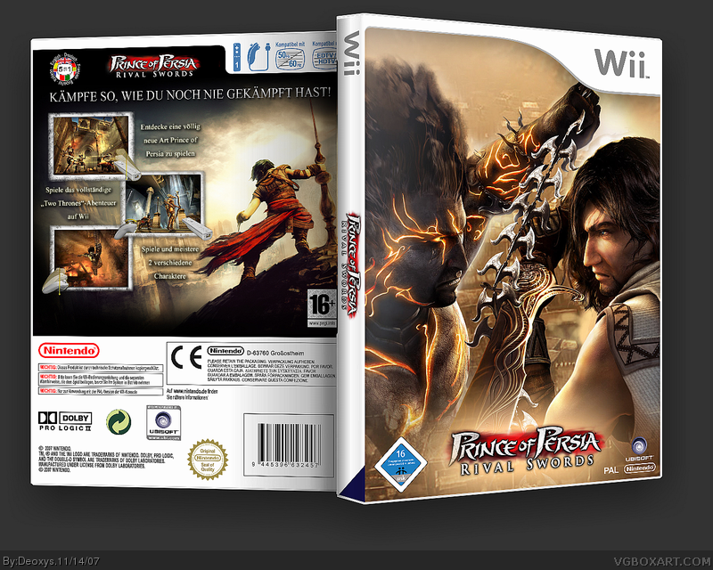 Prince of Persia: Rival Swords box cover