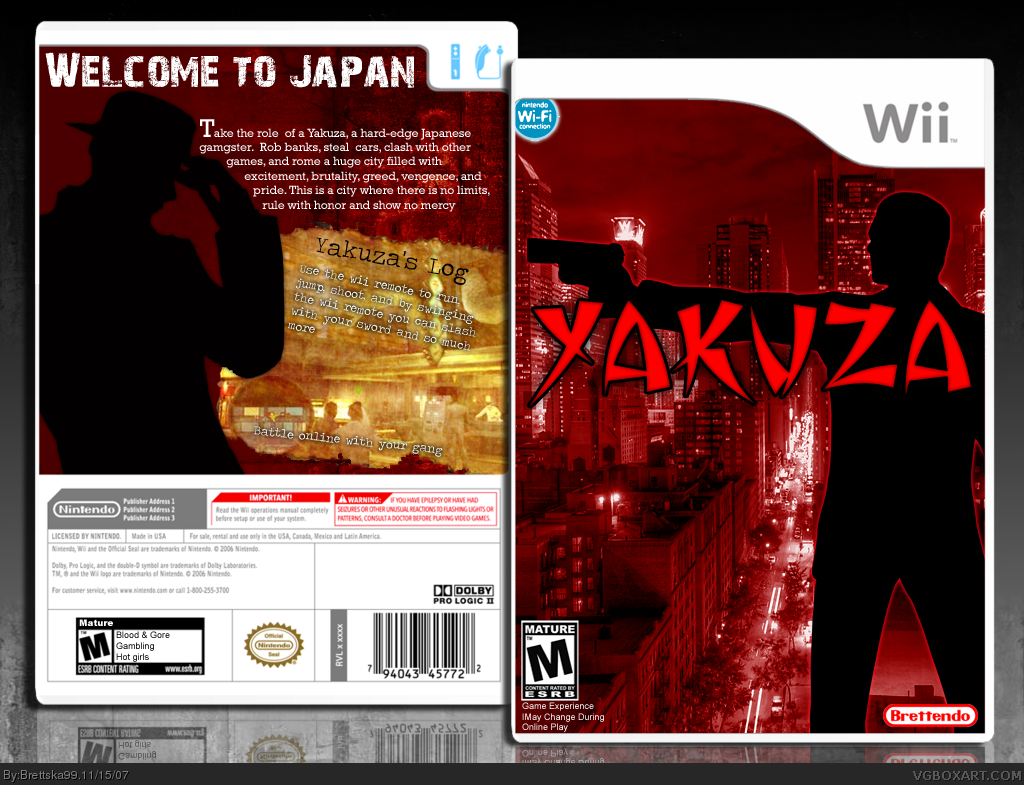 Yakuza box cover