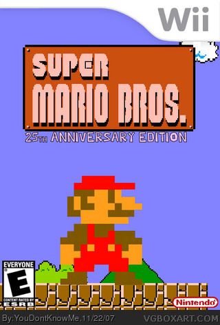 Super Mario Bros:25th Anniversary Edition box cover