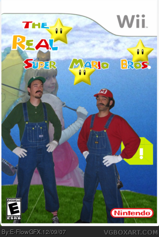 The Real Super Mario Bros. box cover