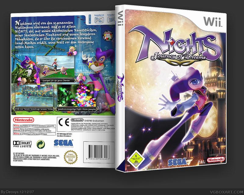 Nights: Journey Of Dreams box cover