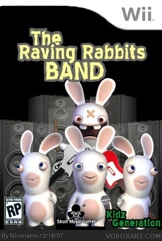 The Raving Rabbits Band box cover