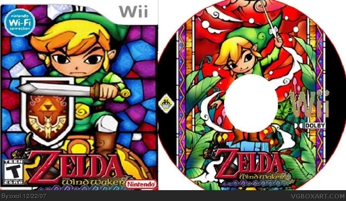 The Legend Of Zelda: The Wind Waker: Wii Edition box art cover