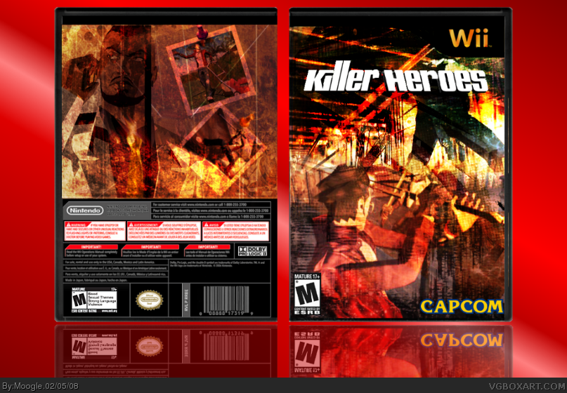Killer Heroes box cover