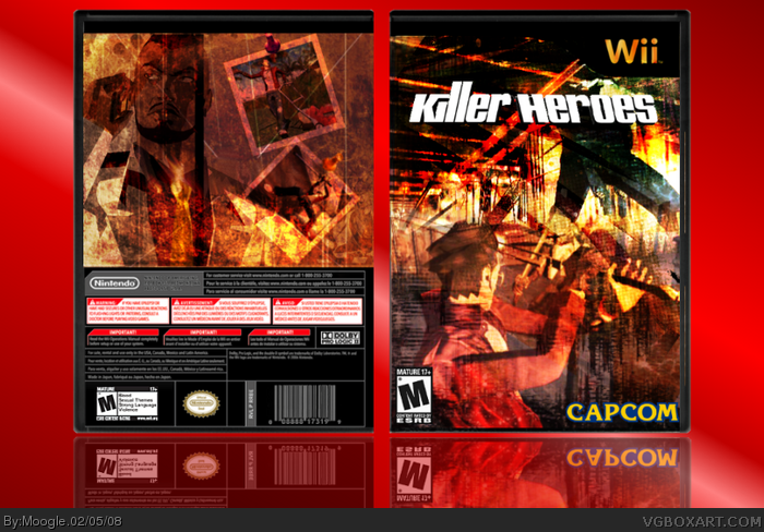 Killer Heroes box art cover