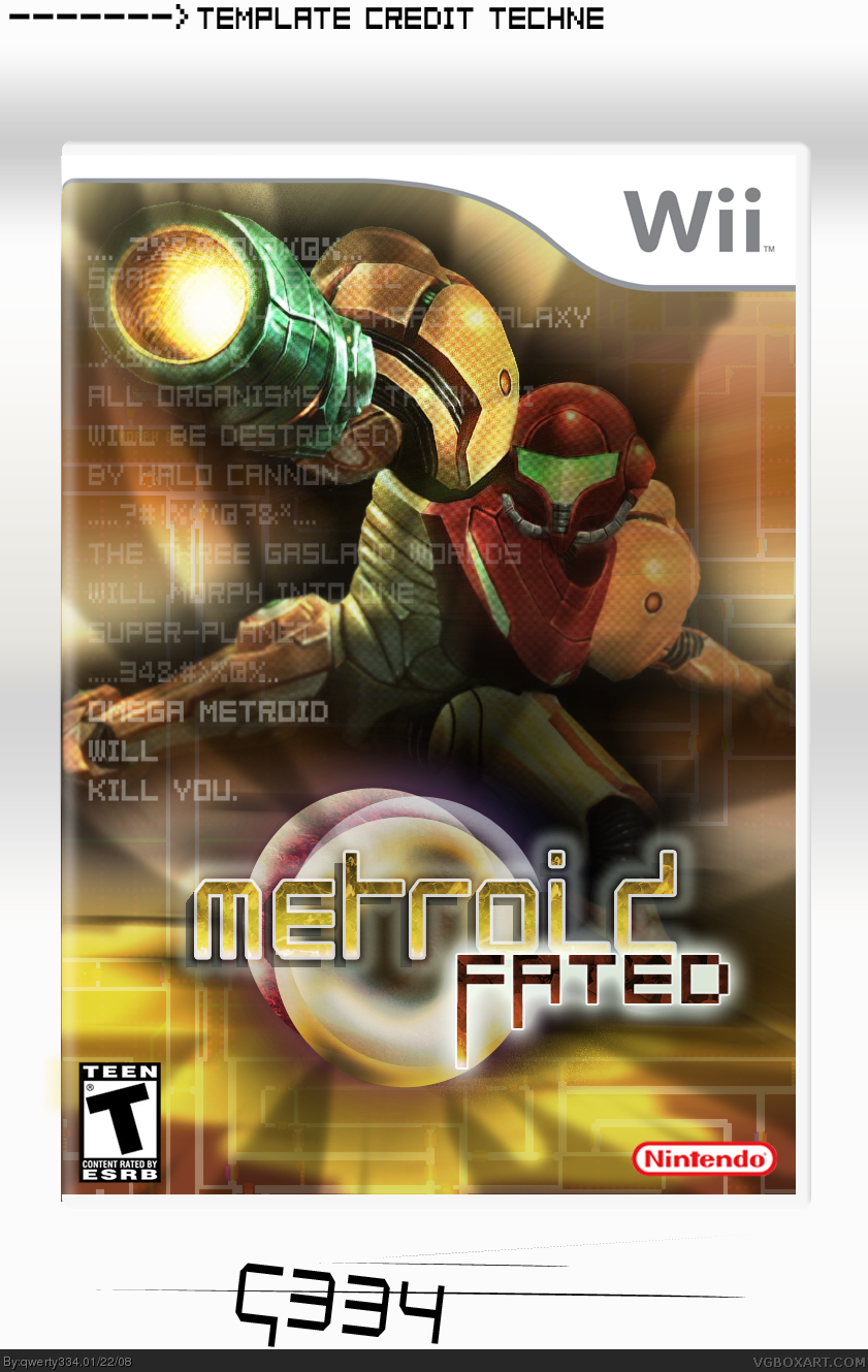 Metroid Fated box cover