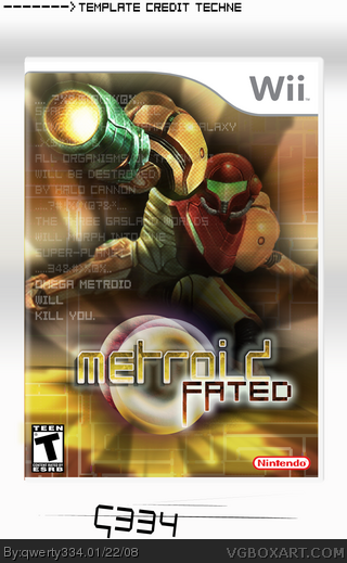 Metroid Fated box art cover