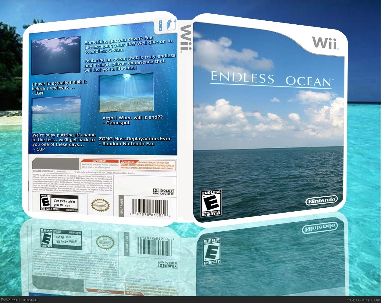 Endless Ocean box cover