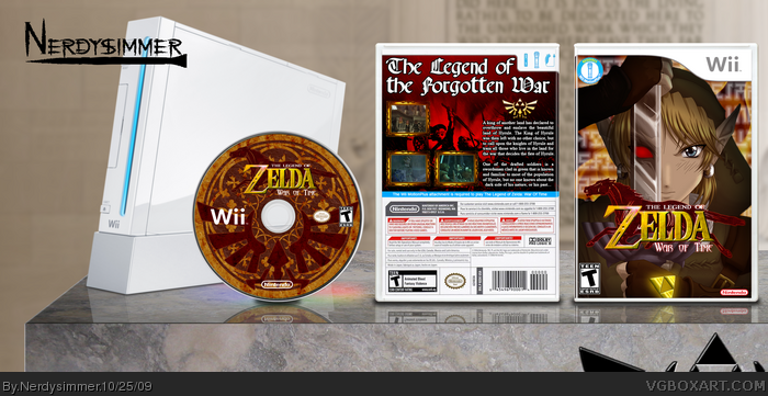 The Legend of Zelda: War of Time box art cover