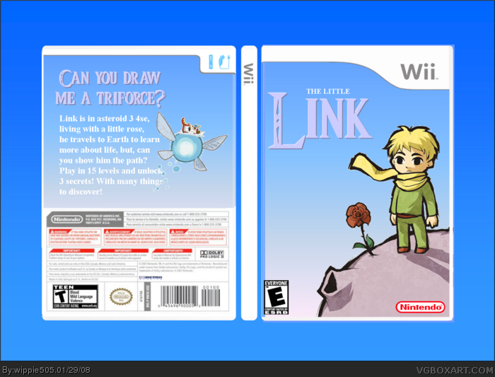 The Little Link. box art cover