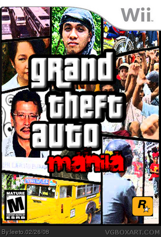 Grand Theft Auto: Manila box cover